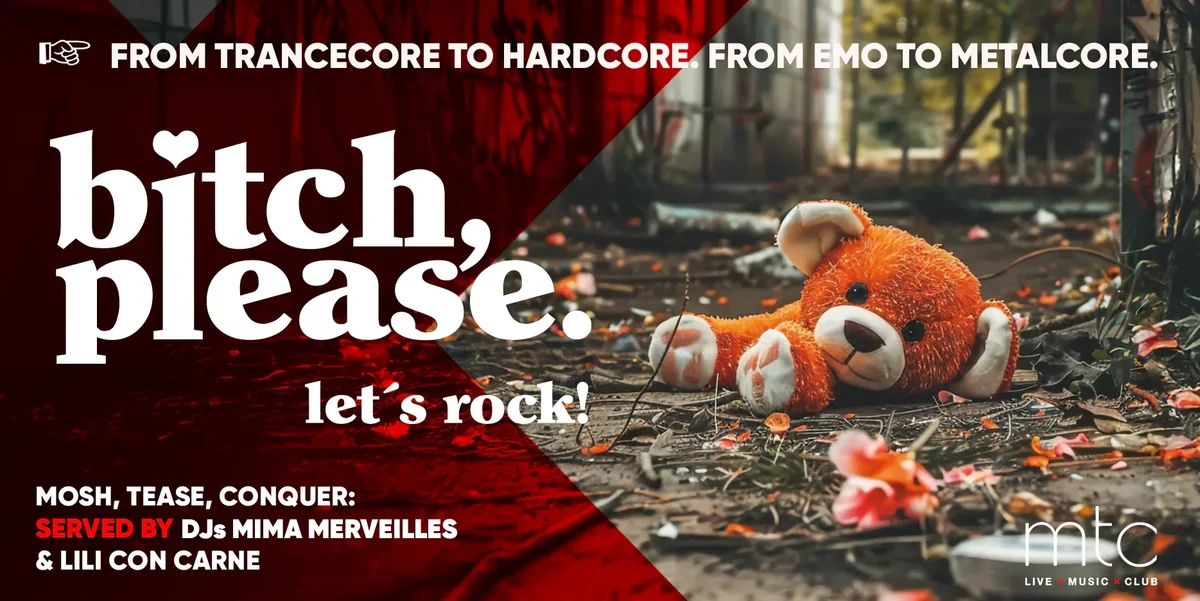 Flyer: BITCH PLEASE. Let's rock Flyer: BITCH PLEASE. Let's rock