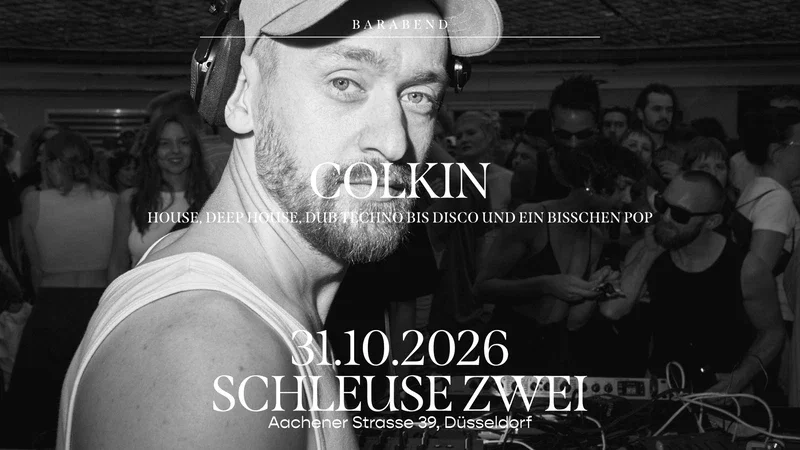 Flyer: Barabend mit DJ-Set – Colkin Flyer: Barabend mit DJ-Set – Colkin