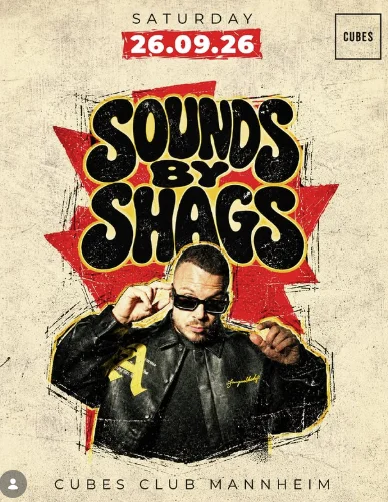 Flyer: SOUNDS BY SHAGS Flyer: SOUNDS BY SHAGS