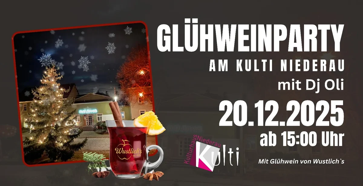 Flyer: Glühweinparty mit DJ Oli Flyer: Glühweinparty mit DJ Oli