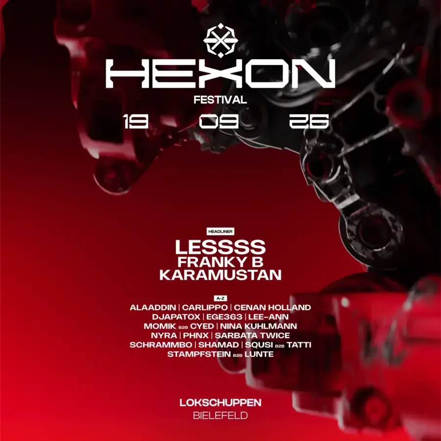 Flyer: Hexon Festival #3 Flyer: Hexon Festival #3