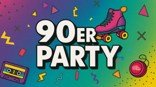 Flyer: Die 90er Party Flyer: Die 90er Party