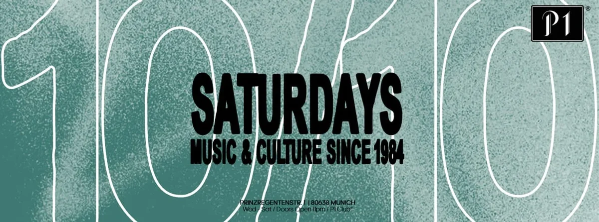 Flyer: SATURDAYS @P1 Flyer: SATURDAYS @P1