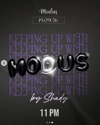 Flyer: SATURDAY — NEXT ROUND: MODUS BY Flyer: SATURDAY — NEXT ROUND: MODUS BY