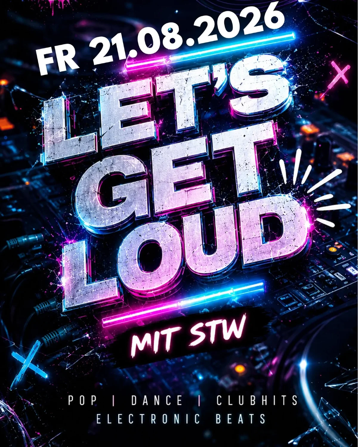 Flyer: LET’S GET LOUD Flyer: LET’S GET LOUD
