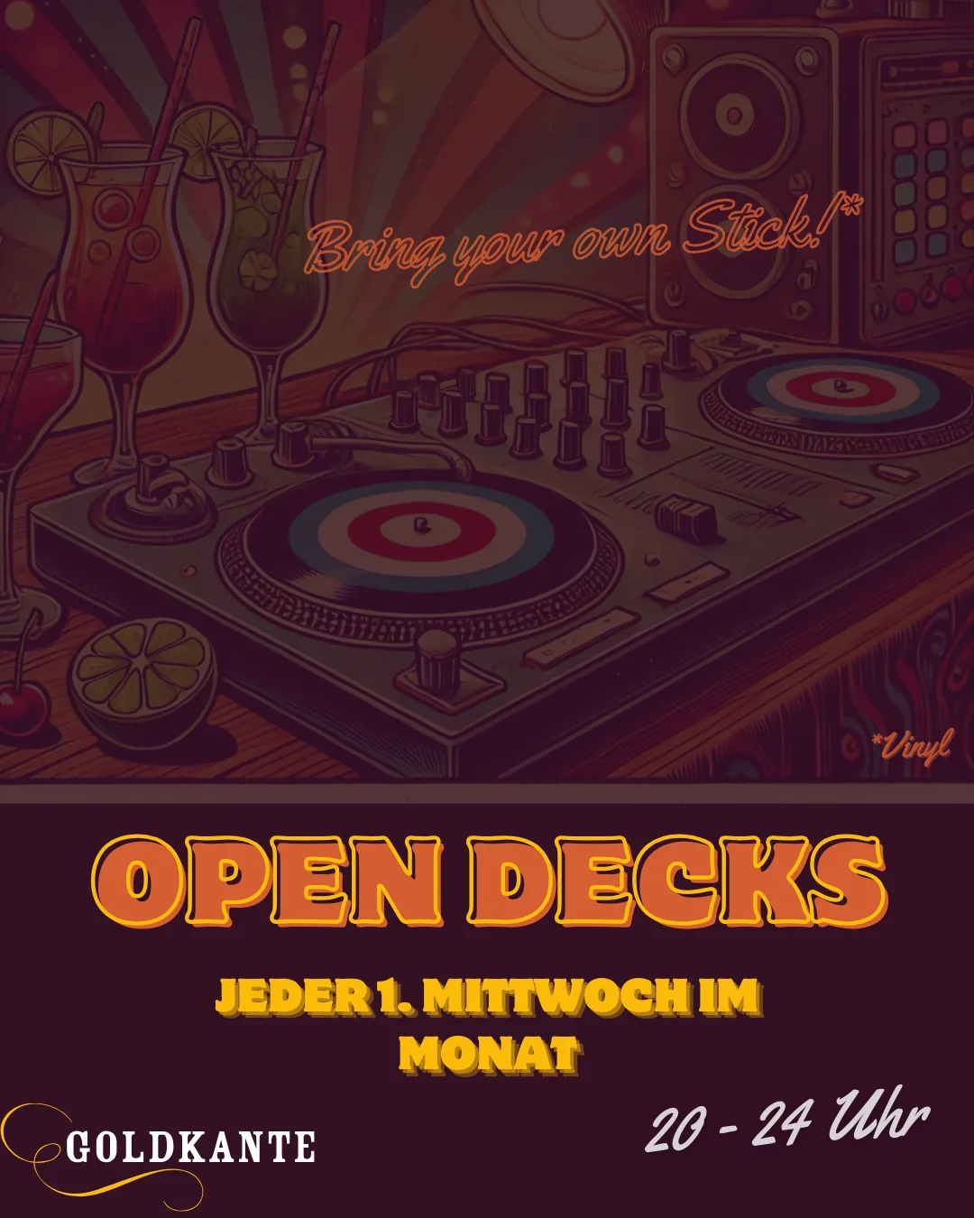 Flyer: Open Decks Flyer: Open Decks