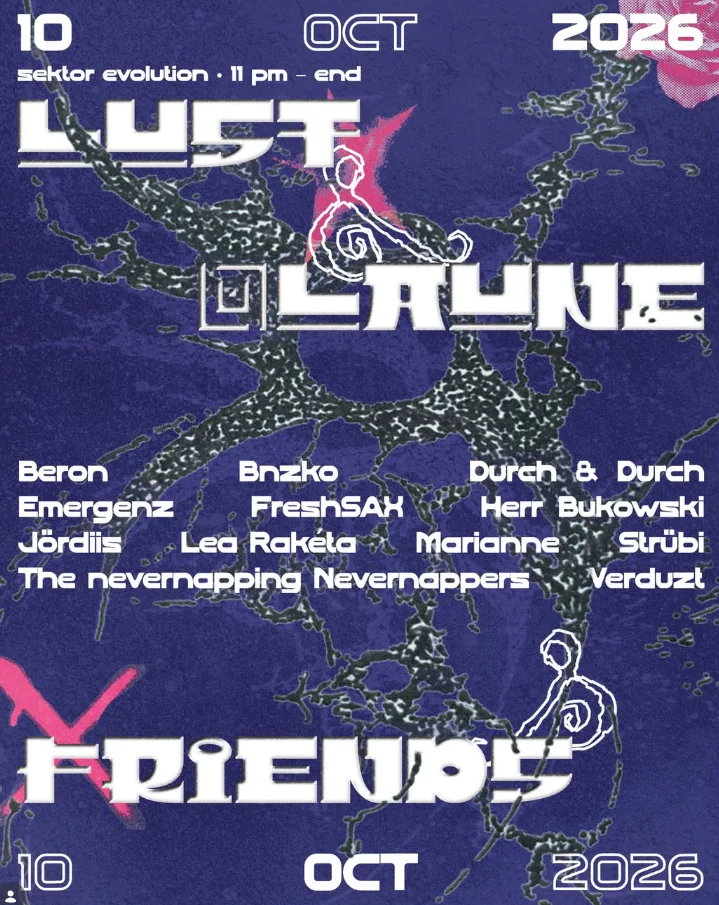 Flyer: LUST UND LAUNE & FRIENDS Flyer: LUST UND LAUNE & FRIENDS