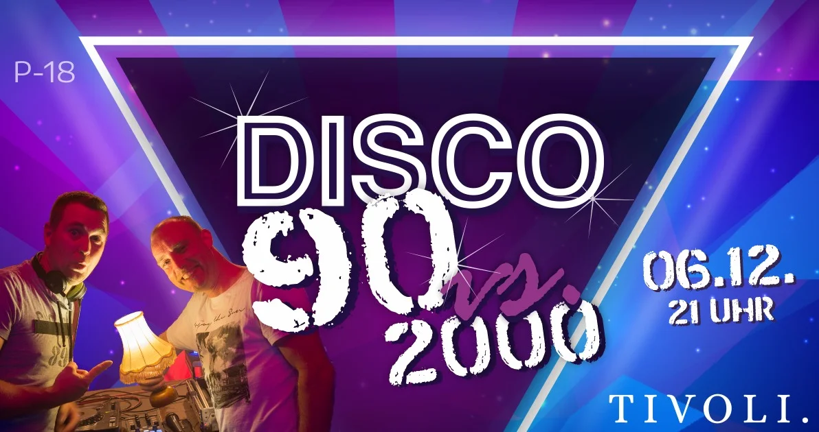 Flyer: Disco 90 vs. 2000 Flyer: Disco 90 vs. 2000