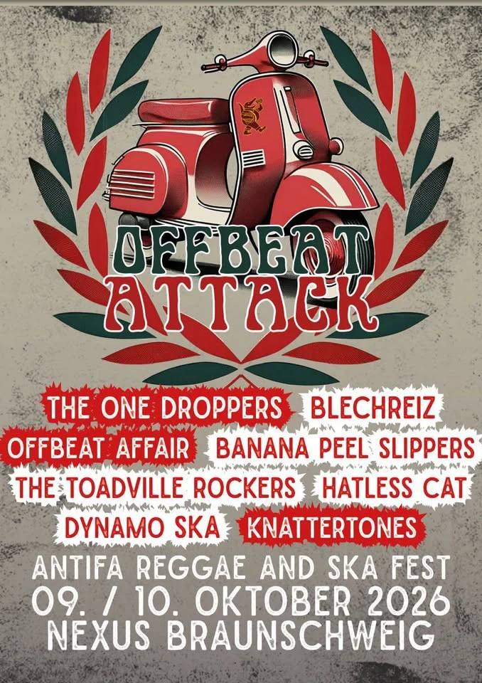 Flyer: OFFBEAT ATTACK 2026 Flyer: OFFBEAT ATTACK 2026