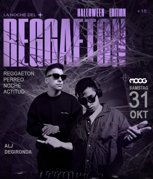 Flyer: 👻 LA NOCHE DEL REGGAETÓN – HALLOWEEN EDITION 👻 Flyer: 👻 LA NOCHE DEL REGGAETÓN – HALLOWEEN EDITION 👻