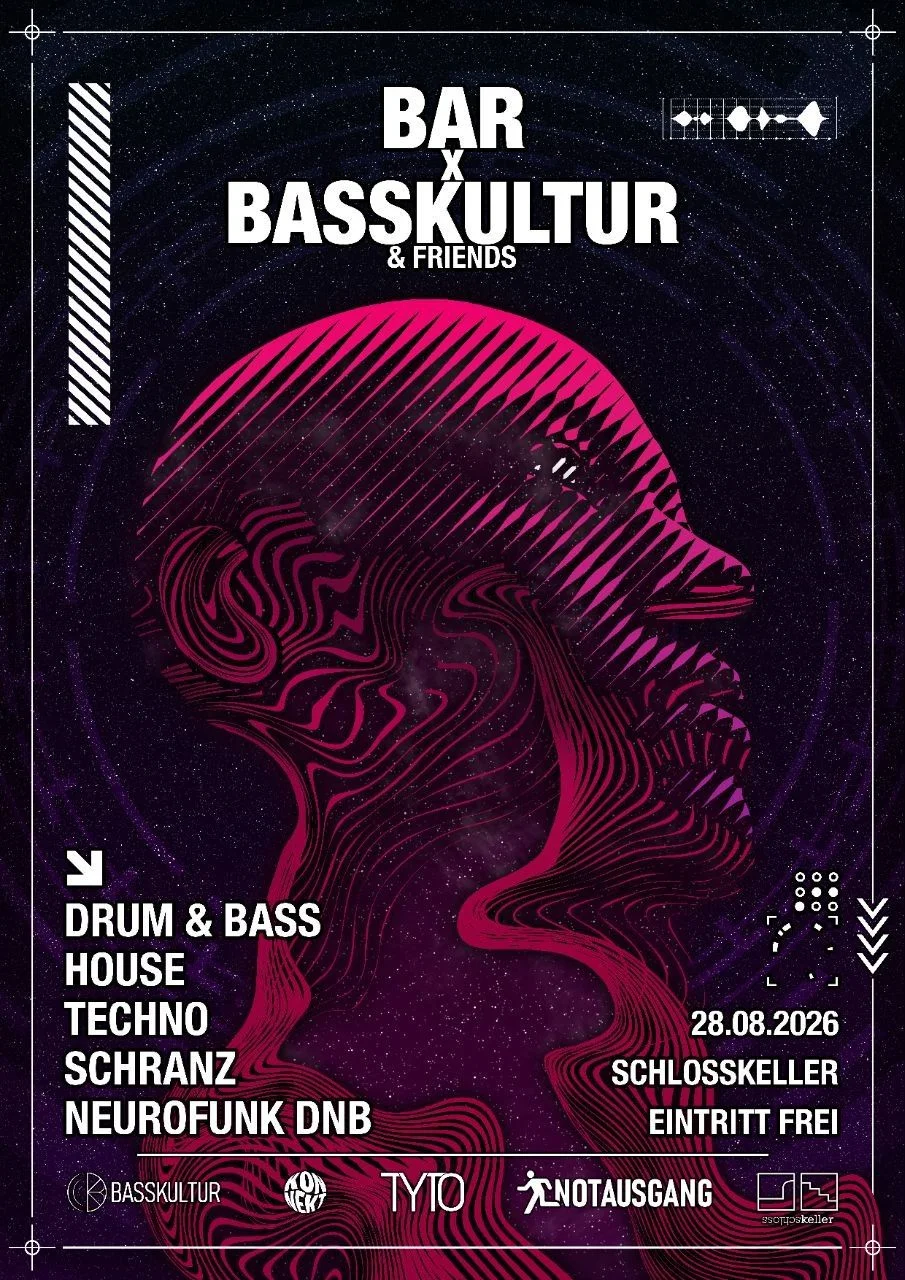 Flyer: BAR x Basskultur & Friends Flyer: BAR x Basskultur & Friends
