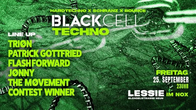 Flyer: BlackCell Techno Flyer: BlackCell Techno