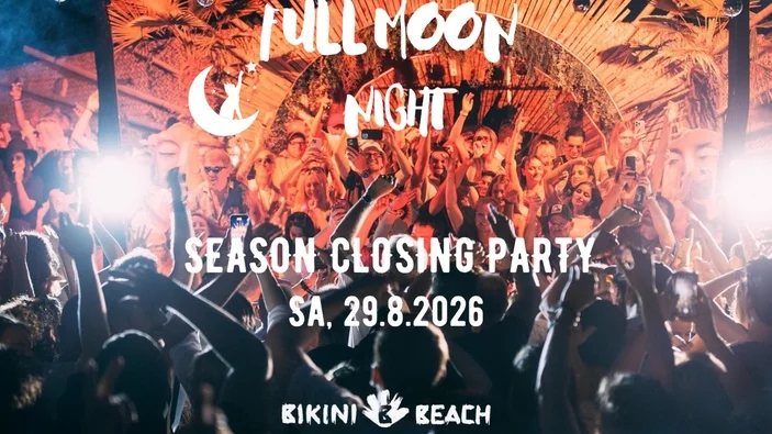Flyer: Full Moon Night - Season Closing Party 26 Flyer: Full Moon Night - Season Closing Party 26
