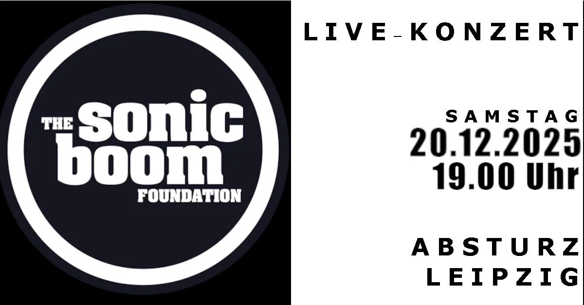 Flyer: THE SONIC BOOM FOUNDATION Flyer: THE SONIC BOOM FOUNDATION