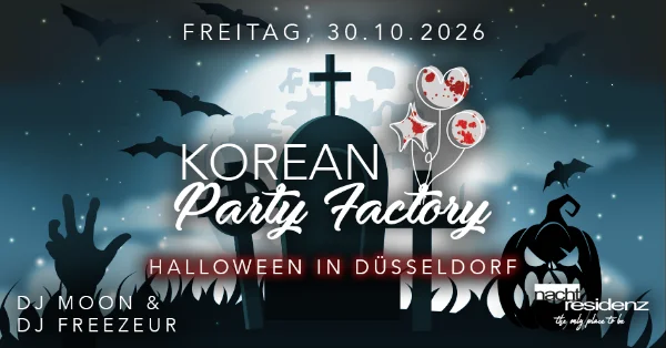Flyer: K-Pop Halloween Party Düsseldorf Flyer: K-Pop Halloween Party Düsseldorf