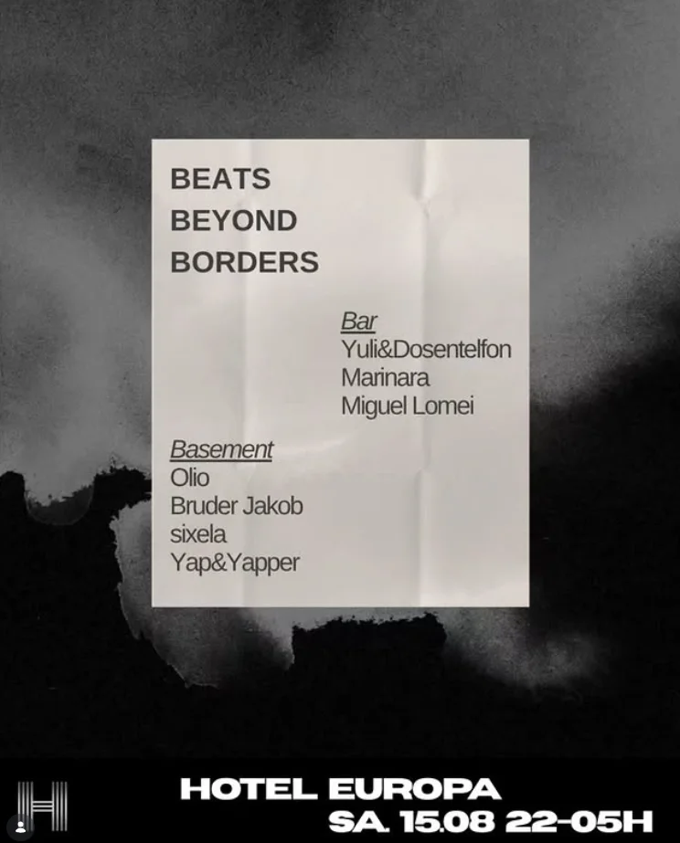 Flyer: BEATS BEYOND BORDERS Flyer: BEATS BEYOND BORDERS