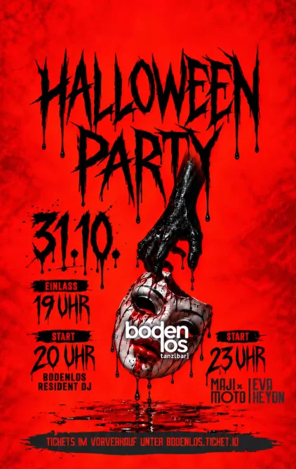 Flyer: Bodenlos Halloween Party Flyer: Bodenlos Halloween Party