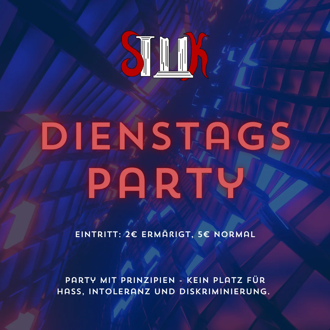 Flyer: Dienstagsparty Flyer: Dienstagsparty