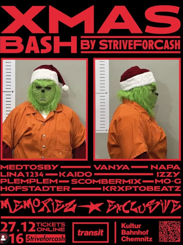 Flyer: XMas Bash Flyer: XMas Bash
