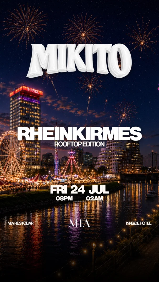 Flyer: MIKITO presents: Rheinkirmes Rooftop Edition Flyer: MIKITO presents: Rheinkirmes Rooftop Edition