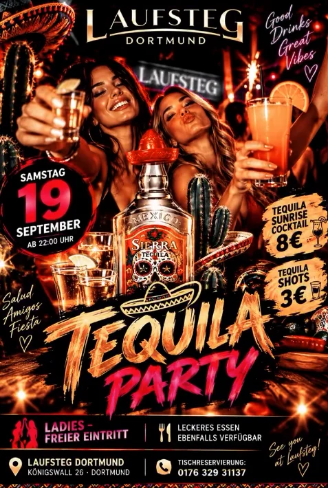 Flyer: Tequila Party Flyer: Tequila Party