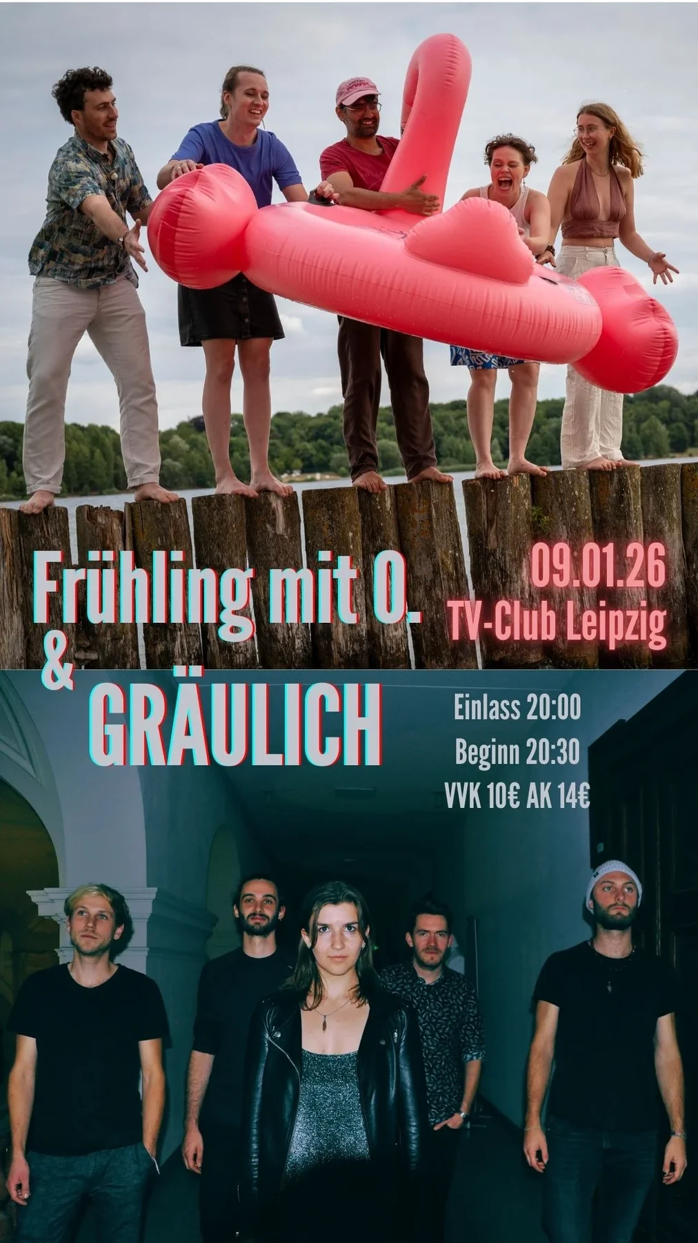 Flyer: FRÜHLING MIT O. & GRÄULICH Flyer: FRÜHLING MIT O. & GRÄULICH