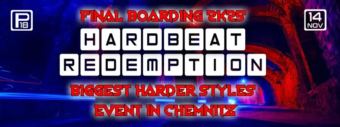 Flyer: Hardbeat Redemption Flyer: Hardbeat Redemption