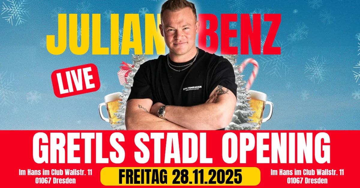 Flyer: Julian Benz Live @Gretls Stadl Flyer: Julian Benz Live @Gretls Stadl