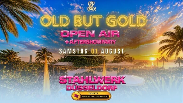 Flyer: Old but Gold Ü30 Hip Hop Open Air + Aftershowparty Flyer: Old but Gold Ü30 Hip Hop Open Air + Aftershowparty