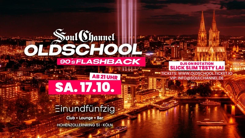 Flyer: Oldschool Night @Club 51 Cologne Flyer: Oldschool Night @Club 51 Cologne