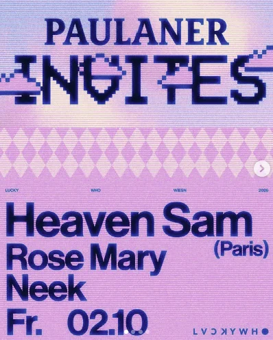 Flyer: PAULANER INVITES Flyer: PAULANER INVITES