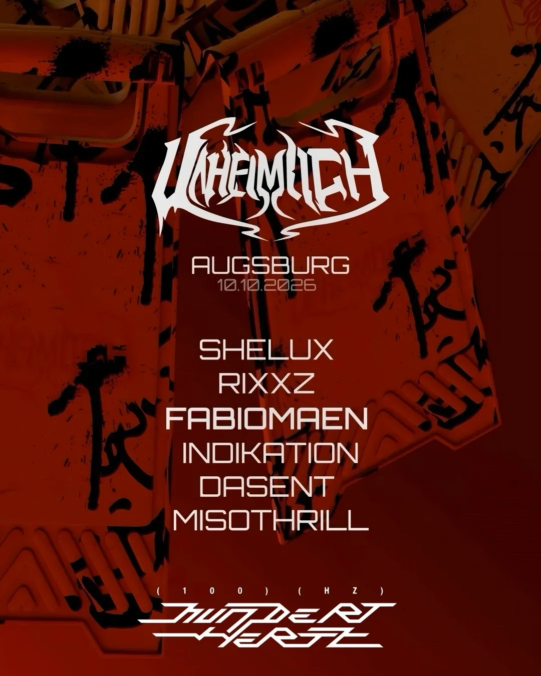 Flyer: UNHEIMLICH Flyer: UNHEIMLICH