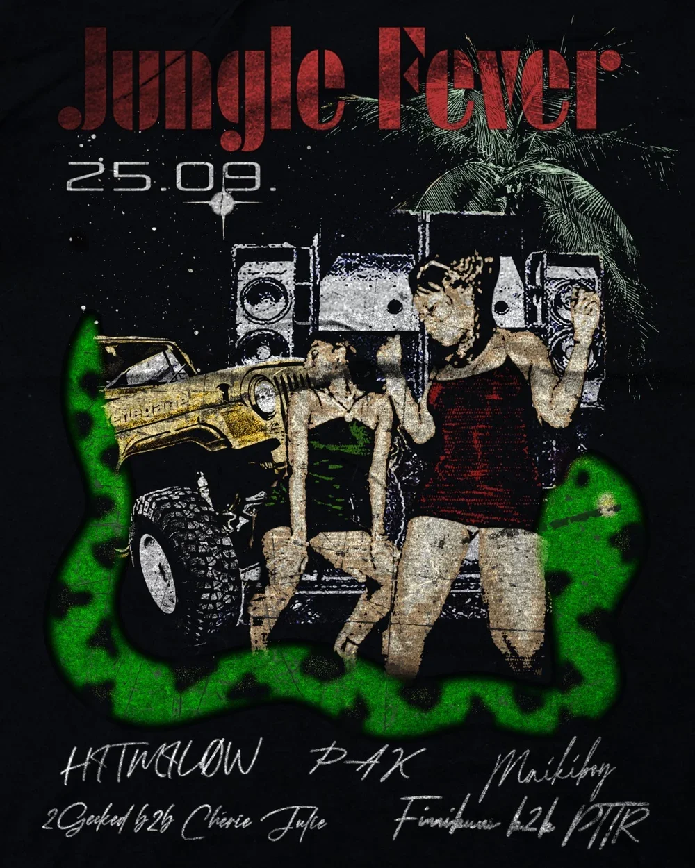 Flyer: Jungle Fever Vol.3 Flyer: Jungle Fever Vol.3