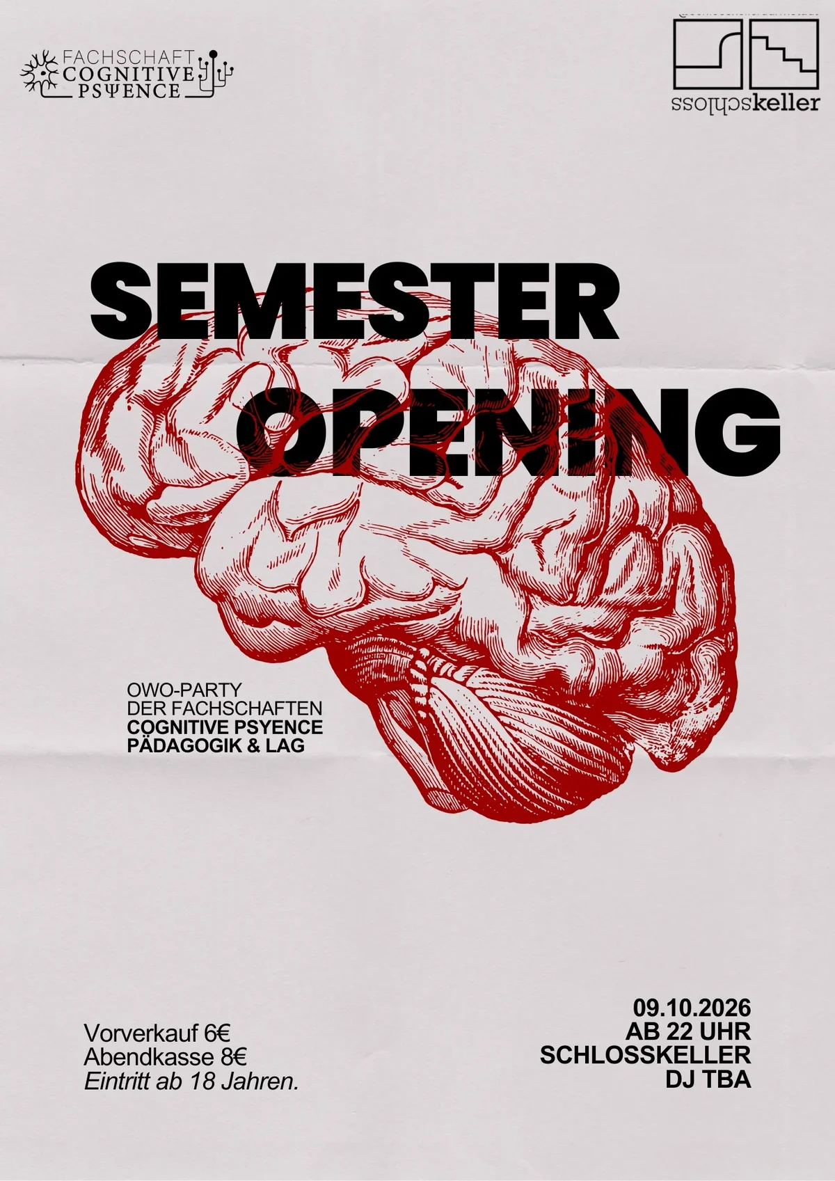 Flyer: SEMESTER OPENING PARTY Flyer: SEMESTER OPENING PARTY