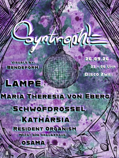 Flyer: Syntrophie Flyer: Syntrophie