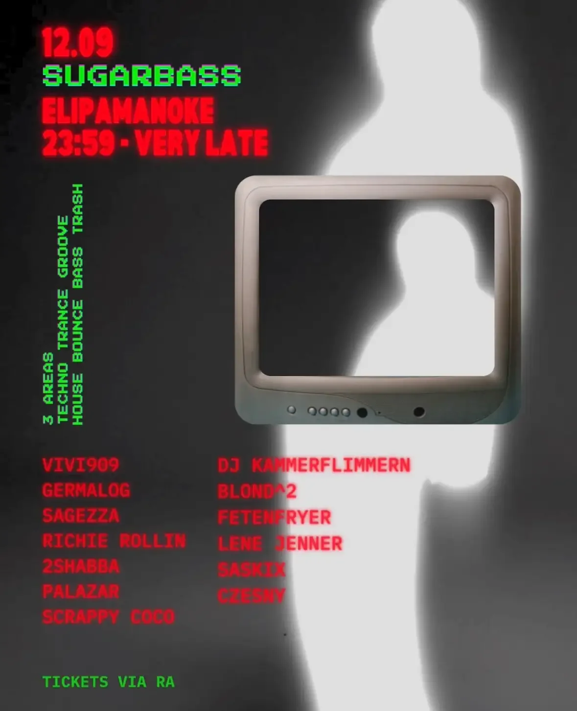 Flyer: SUGARBASS Flyer: SUGARBASS