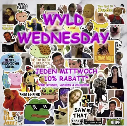 Flyer: Wyld Wednesday Flyer: Wyld Wednesday