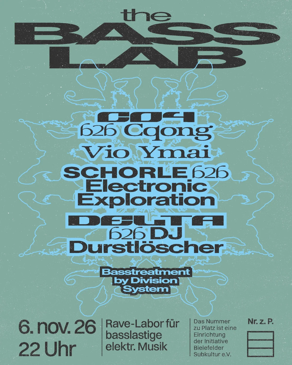 Flyer: BASSLAB Flyer: BASSLAB