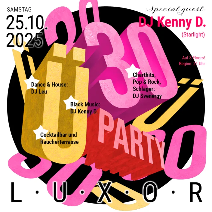 Flyer: Ü-30 Party Flyer: Ü-30 Party