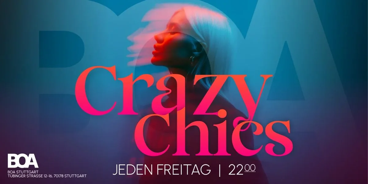 Flyer: Crazy Chicks on Friday! Flyer: Crazy Chicks on Friday!