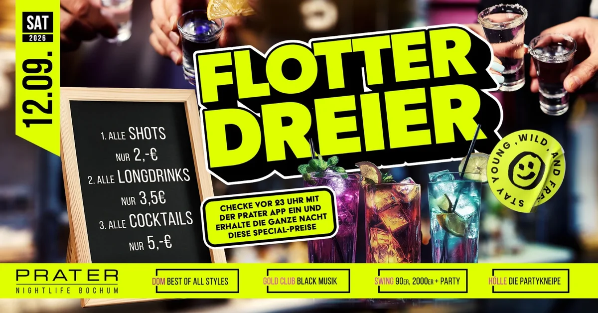 Flyer: FLOTTER DREIER Flyer: FLOTTER DREIER