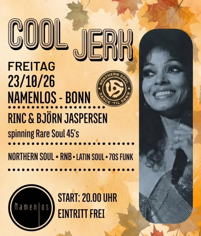 Flyer: Cool Jerk Flyer: Cool Jerk