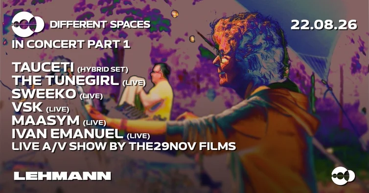 Flyer: DIFFERENT SPACES IN CONCERT w/ The Tunegirl Flyer: DIFFERENT SPACES IN CONCERT w/ The Tunegirl