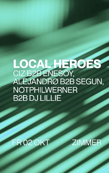 Flyer: Local Heroes Flyer: Local Heroes