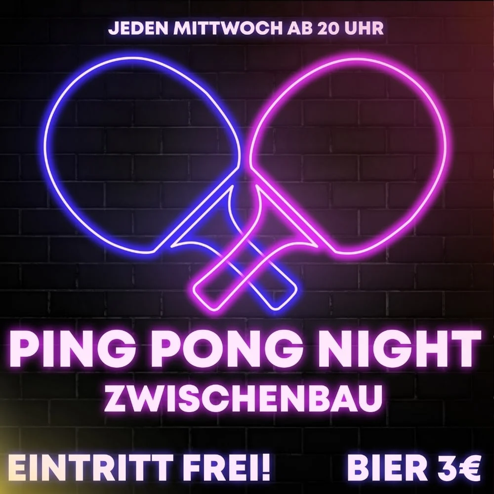 Flyer: Ping Pong Night Flyer: Ping Pong Night