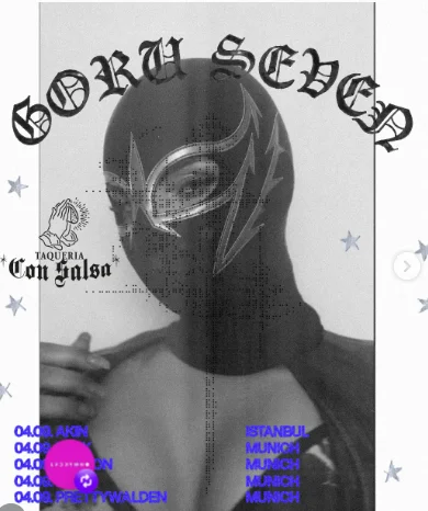 Flyer: GORU SEVEN OPEN AIR supported by TAQUERIA CON SALSA Flyer: GORU SEVEN OPEN AIR supported by TAQUERIA CON SALSA