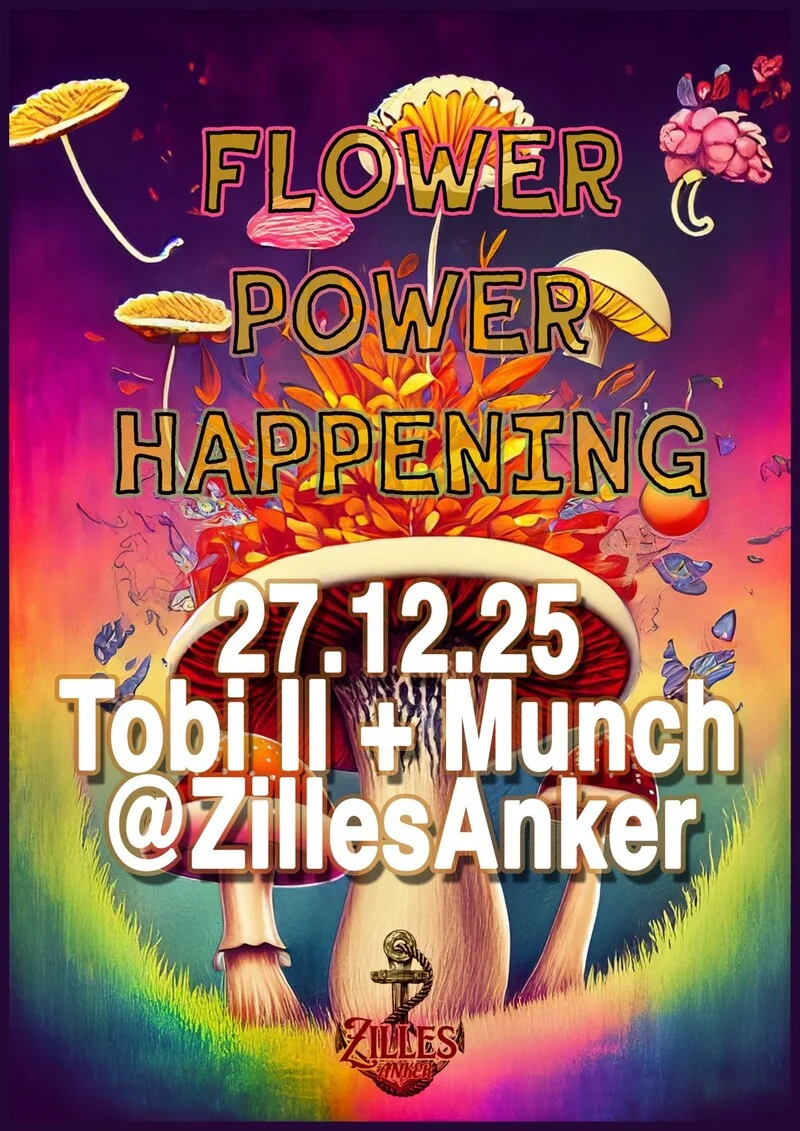 Flyer: Flower Power Happening Flyer: Flower Power Happening