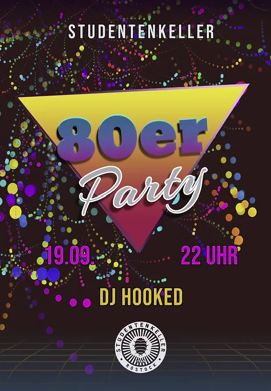Flyer: 80er Party Flyer: 80er Party