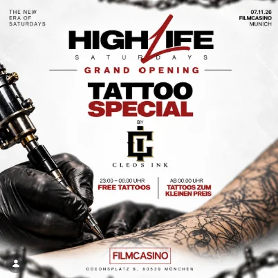 Flyer: HIGHLIFE SATURDAYS – GRAND OPENING Flyer: HIGHLIFE SATURDAYS – GRAND OPENING
