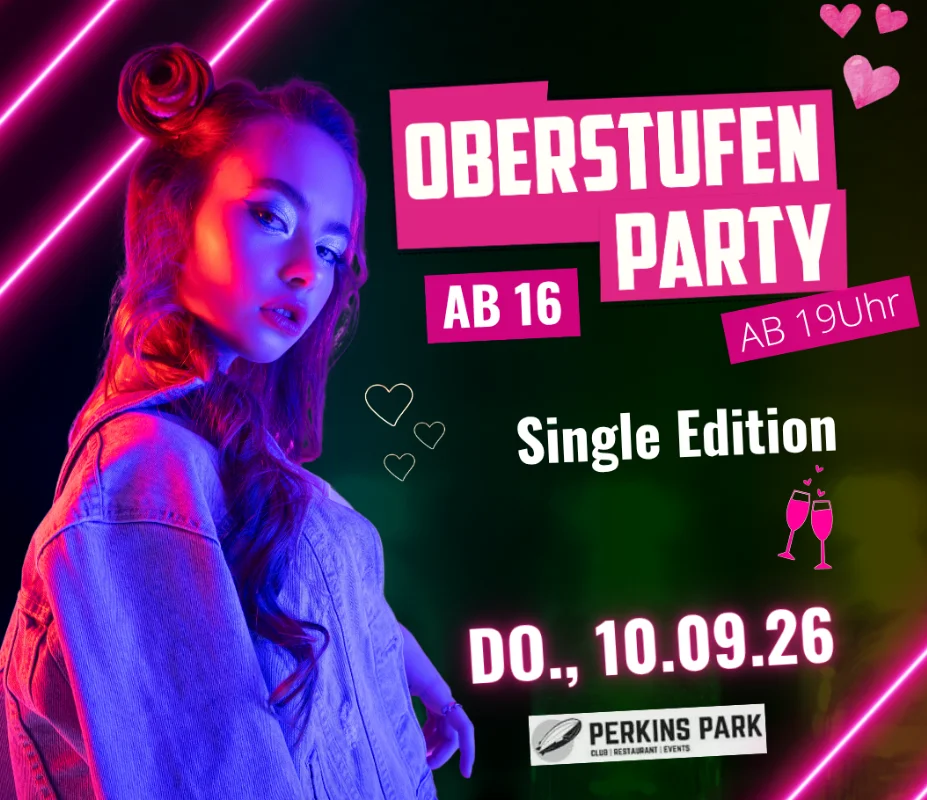 Flyer: Oberstufenparty - Single Edition Flyer: Oberstufenparty - Single Edition